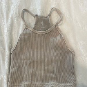 Like new conditions brushed taupe color